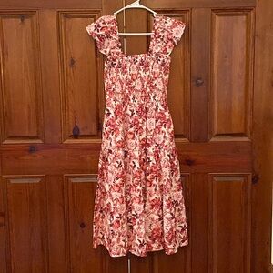 Candace Cameron Bure tiered midi dress. NWOT